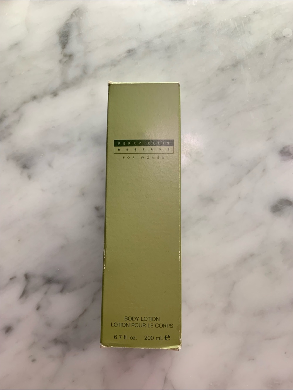 Vintage 2002 Perry Ellis Reserve Body Lotion NIB